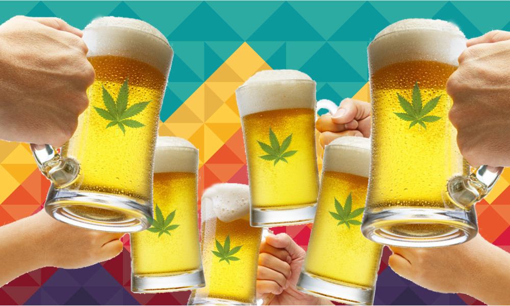 Bebidas alcohólicas con marihuana