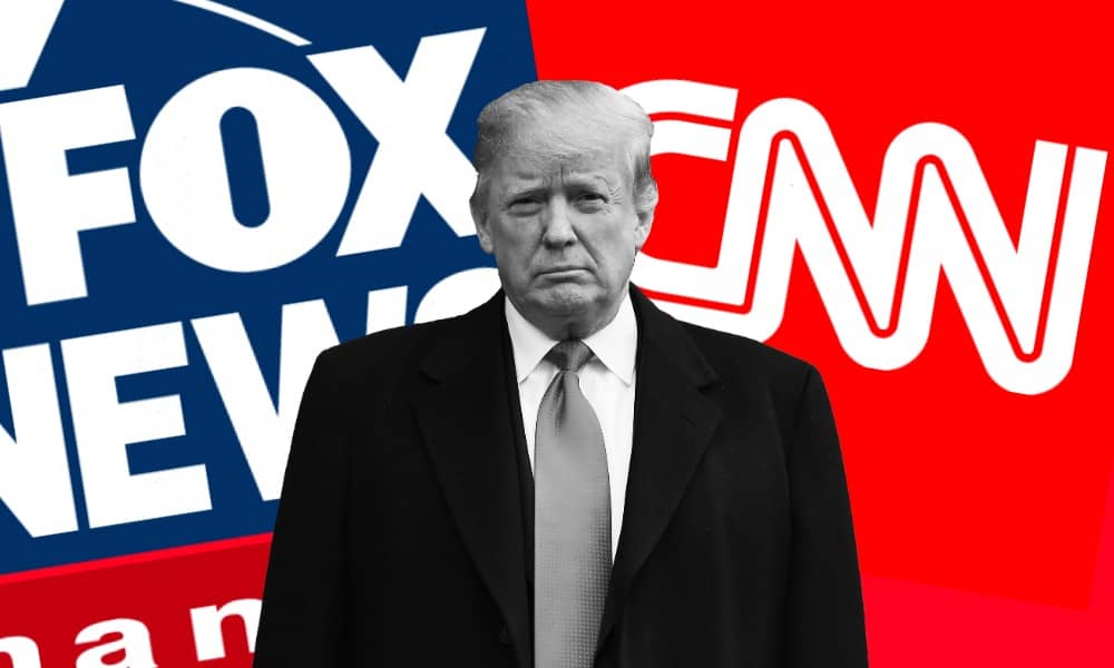 Donald Trump, CNN, FOX News