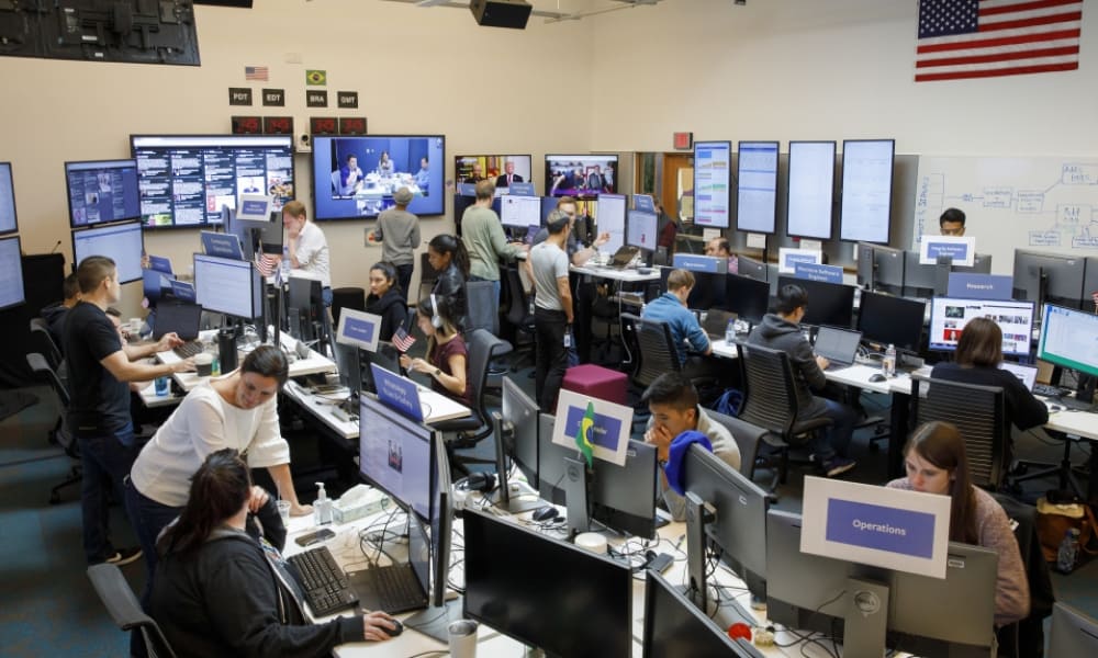 Sala de guerra electoral de Facebook