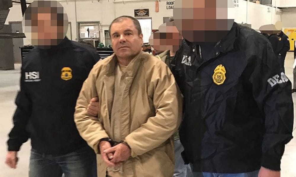 Joaquín 'el Chapo' Guzmán fue extraditado a EU en enero de 2017