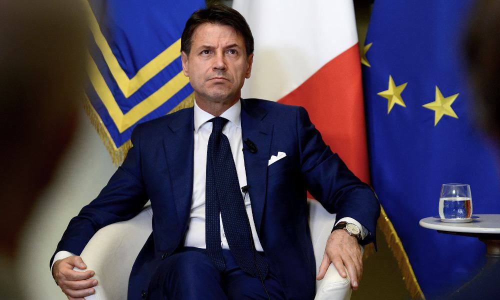 Giuseppe Conte, primer ministro de Italia