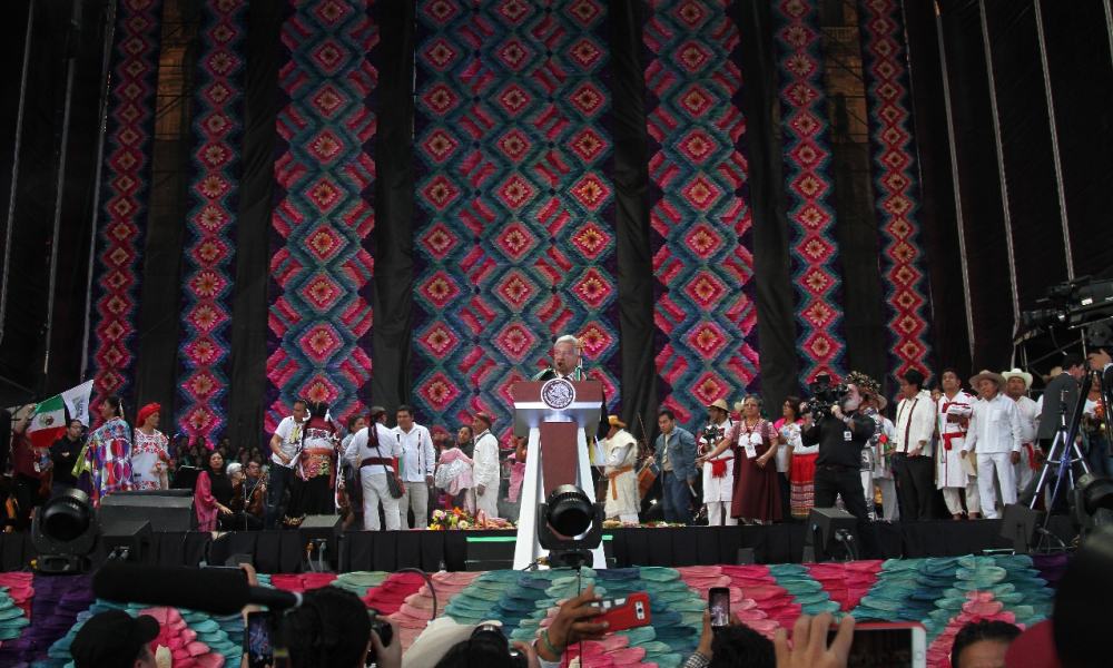 AMLO en el Zócalo