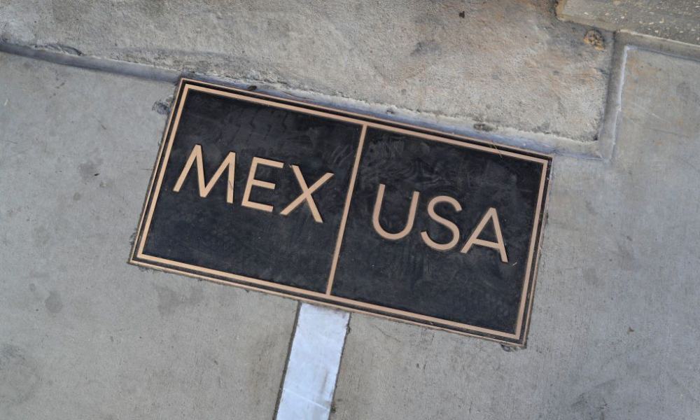 Frontera de México y Estados Unidos