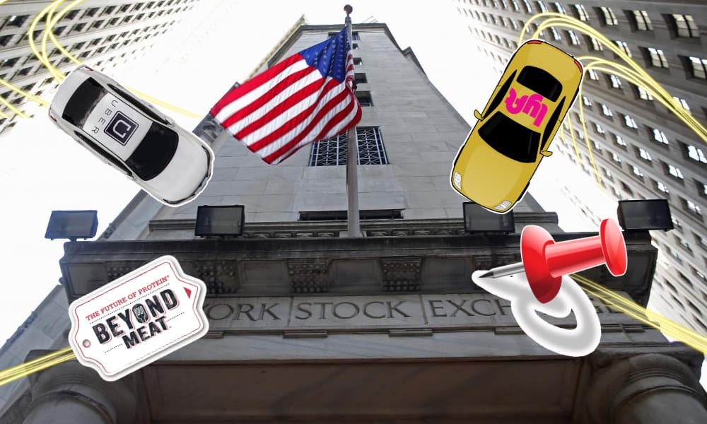 Uber, Lyft, Pinterest, Beyond Meats, NYSE, Wall Street