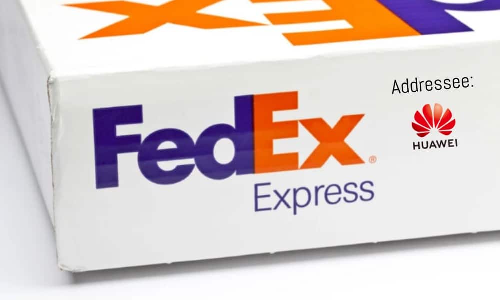 FedEx, Huawei