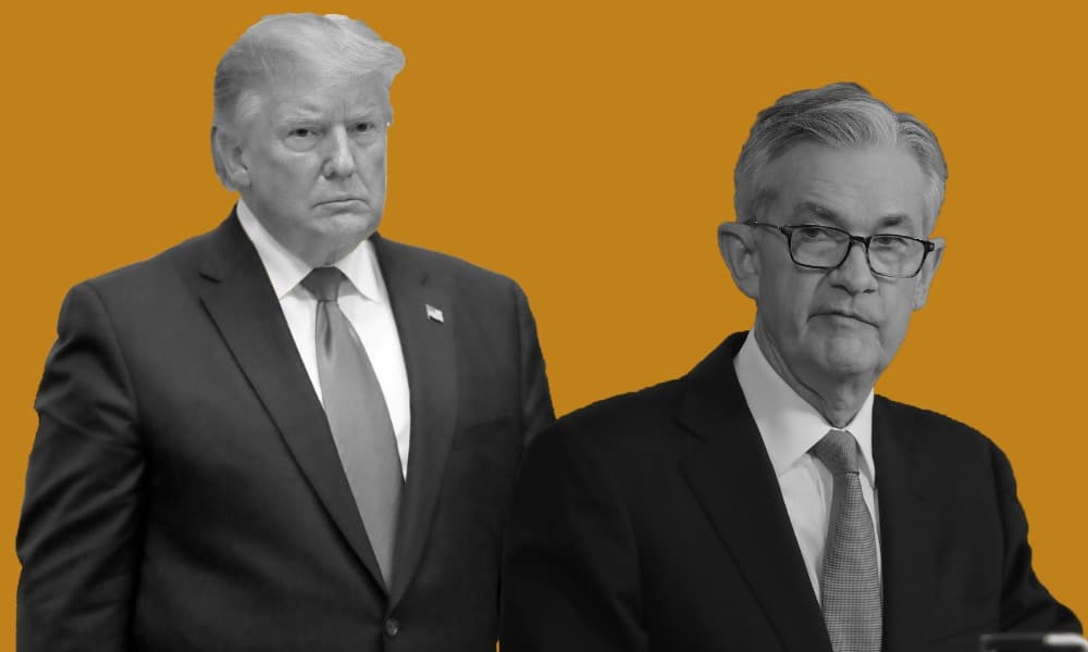 Donald Trump vs. Jerome Powell