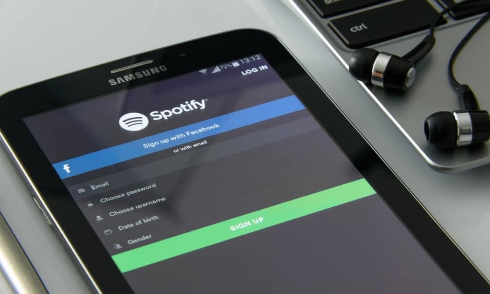 Spotify Facebook mini reproductor