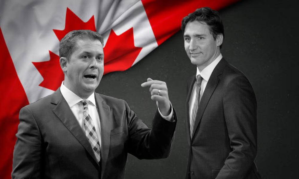 Andrew Scheer, Justin Trudeau, Canadá