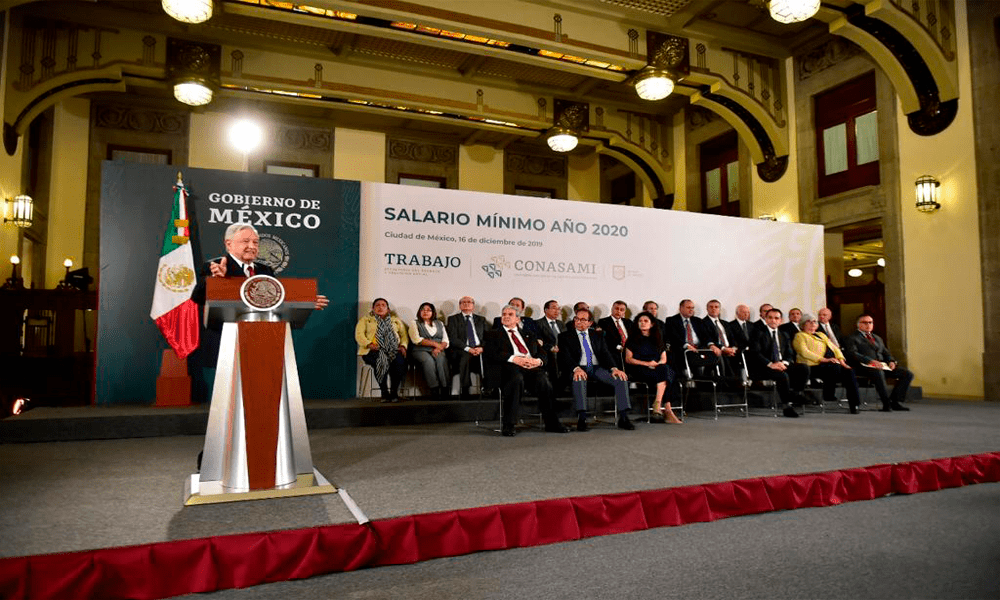 Aumento salario mínimo (Foto: Presidencia)