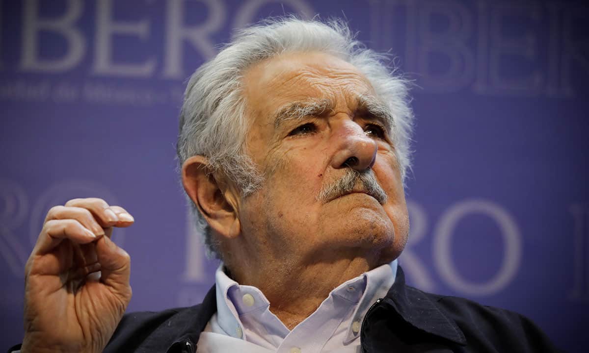 José Mujica en la Ibero (Foto: Reuters)