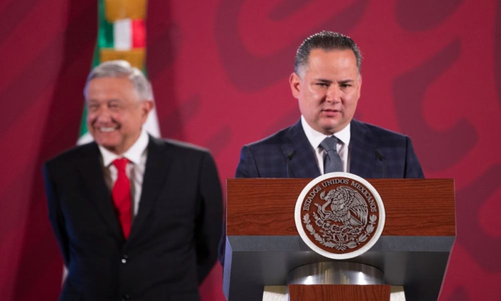 AMLO y Santiago Nieto Castillo, de la UIF