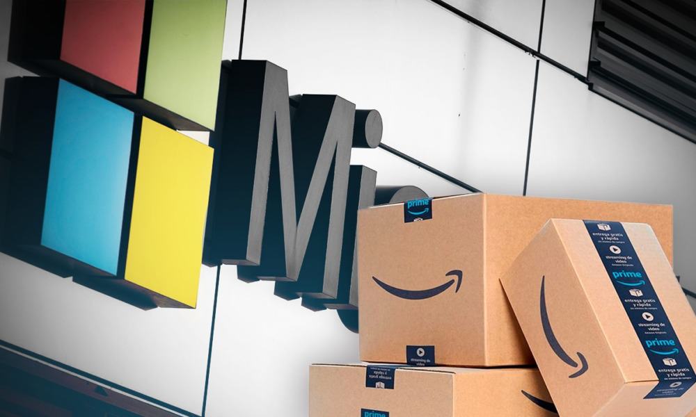 Microsoft y Amazon dan soporte al mercado accionario