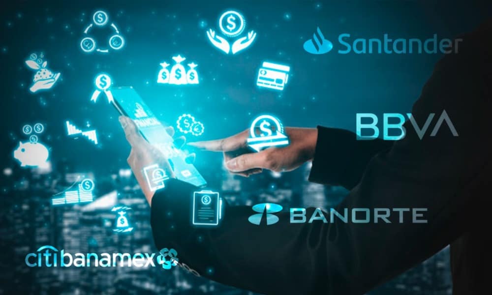 Cuatro bancos en México concentran el 38% de las herramientas digitales