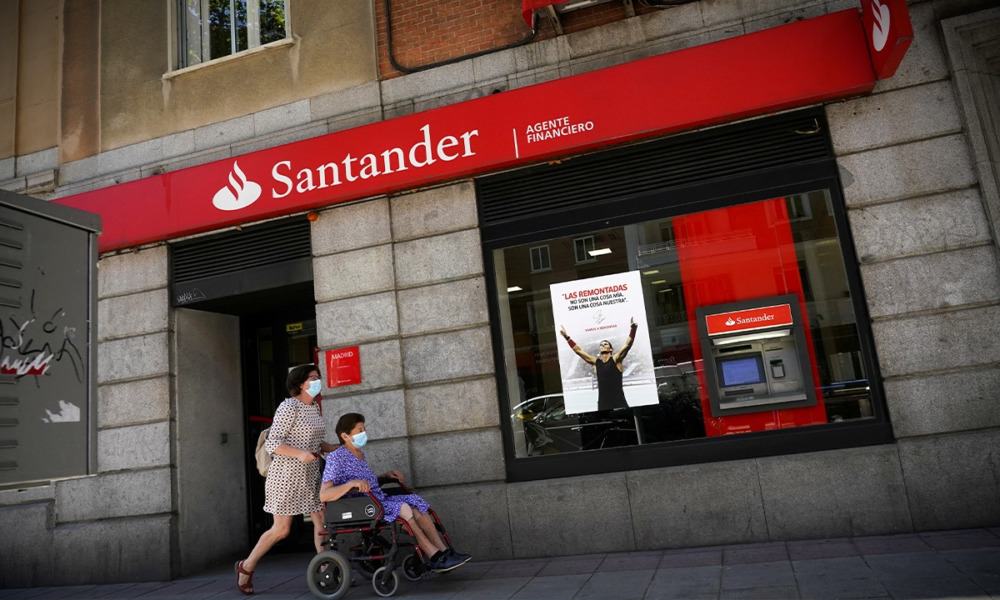 Banco Santander. Foto: Reuters