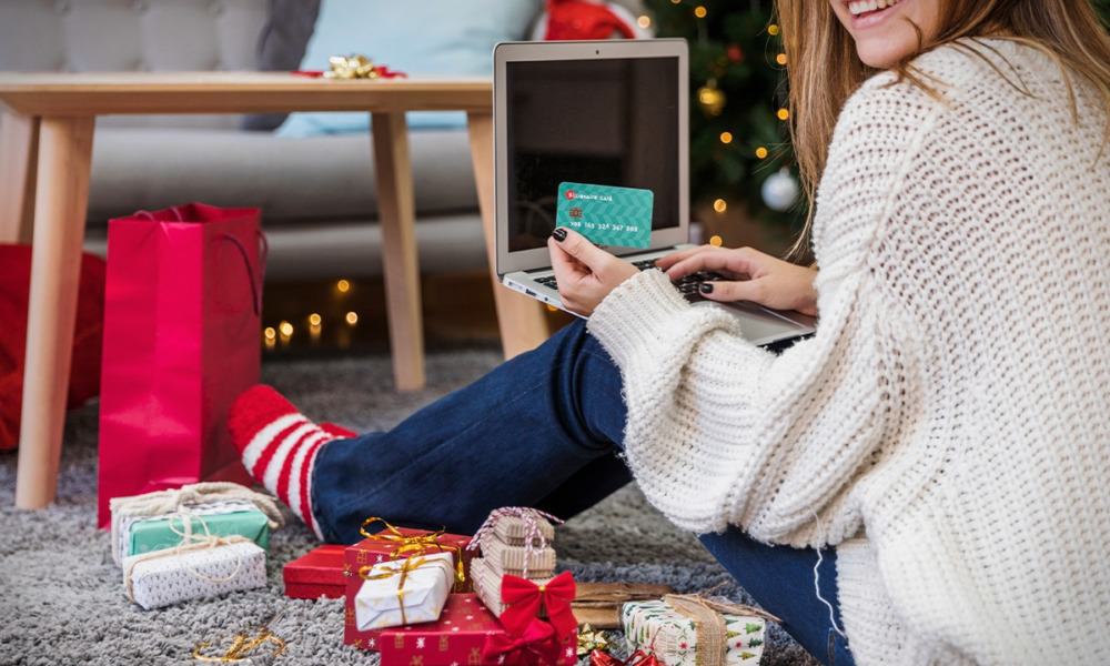 temporada de compras navideñas