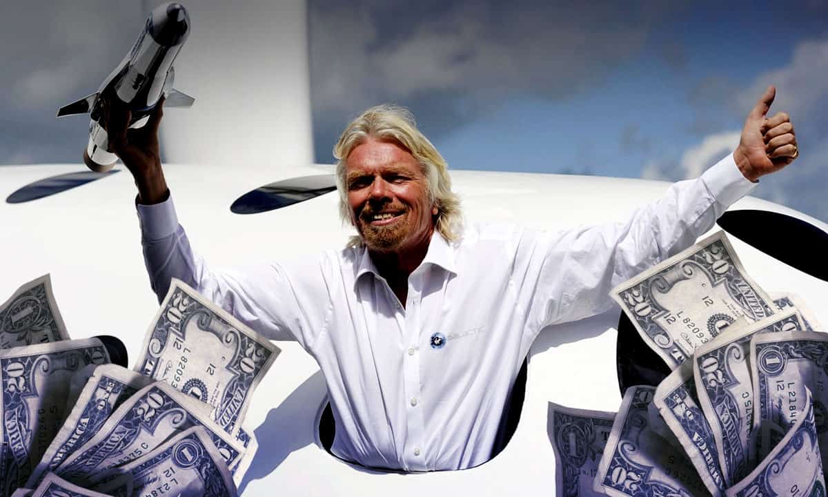 Richard Branson vende acciones de Virgin Galactic