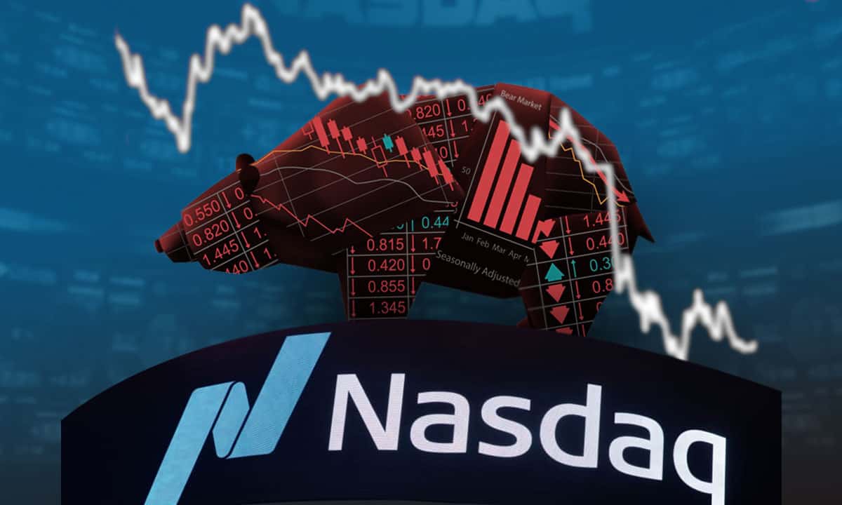 Nasdaq cerca de bear market