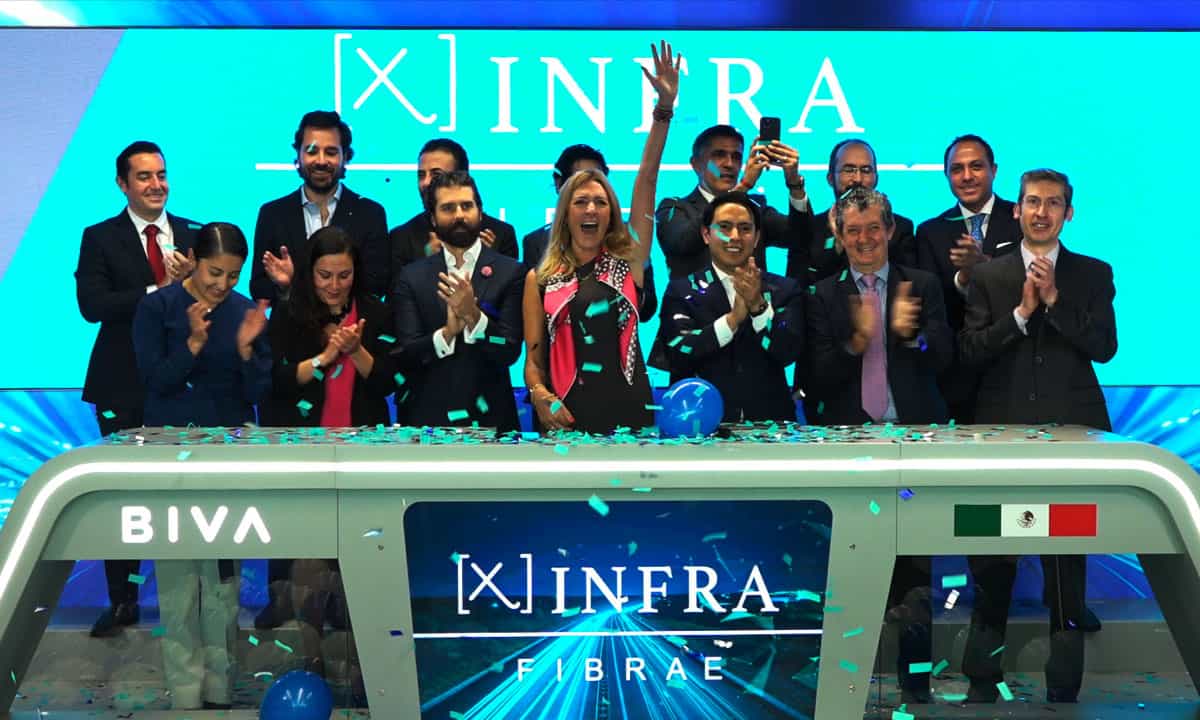 Xinfra debuta en BIVA