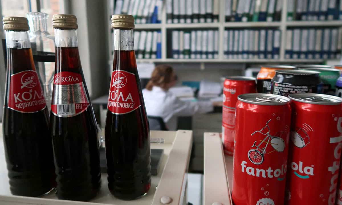 marcas occidentales coca cola rusia