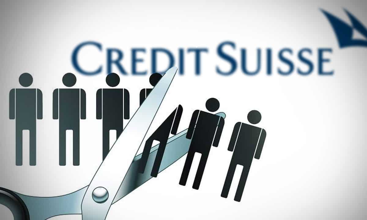 Credit Suisse recorte de personal