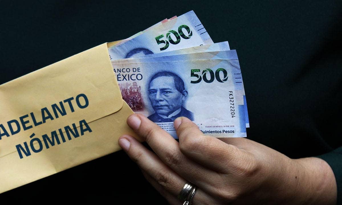 pago de nomina adelanto de nomina