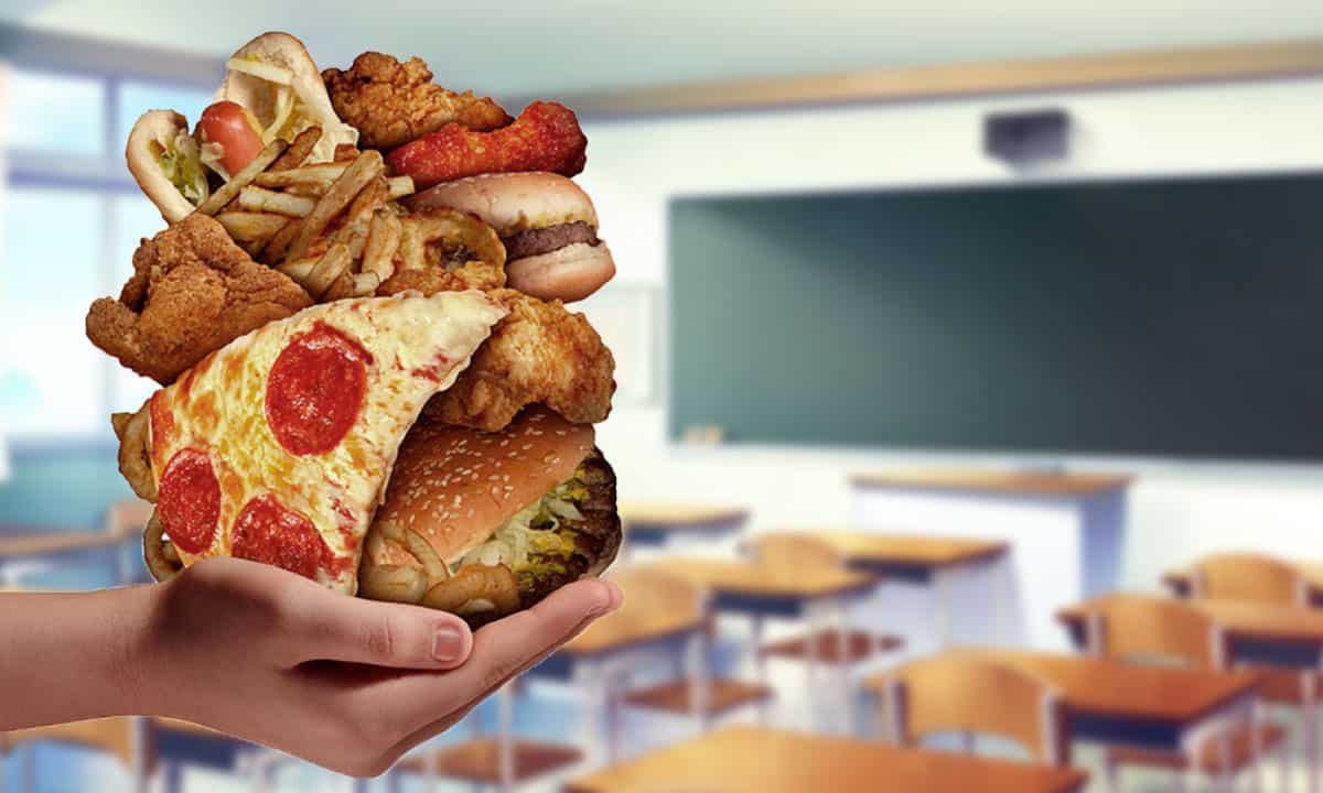 Publicidad y venta de alimentos “chatarra” es prohibida en escuelas