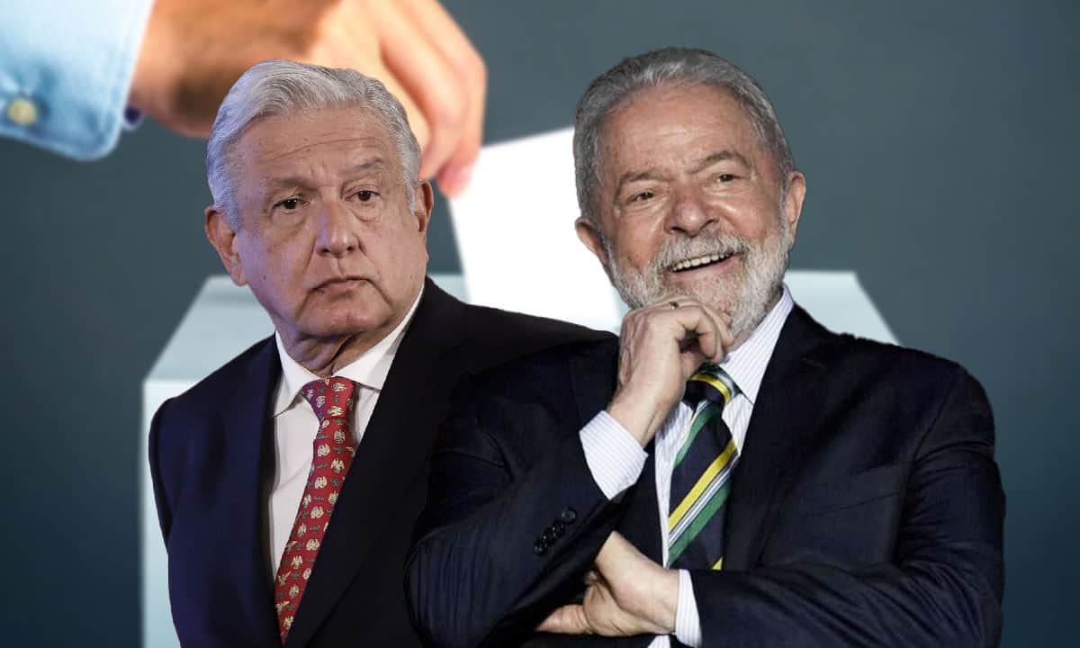 AMLO celebra triunfo de Lula da Silva critica a INE ante comicios de Brasil