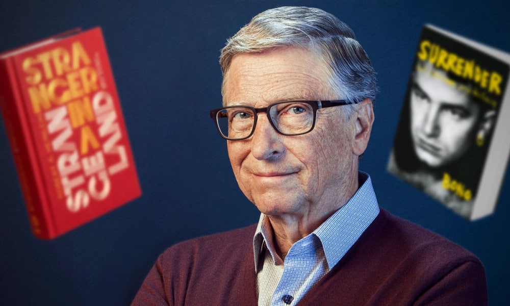 Bill Gates recomienda libros para el invierno