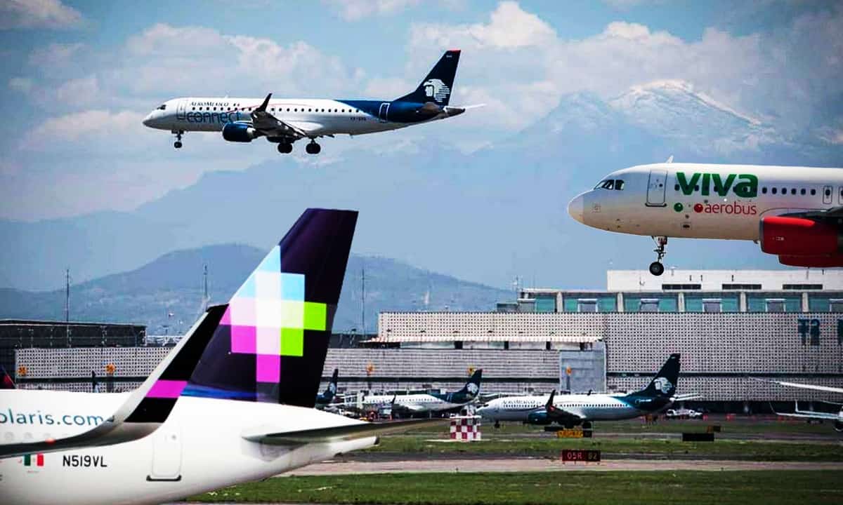 tráfico de pasajeros aerolíneas enero