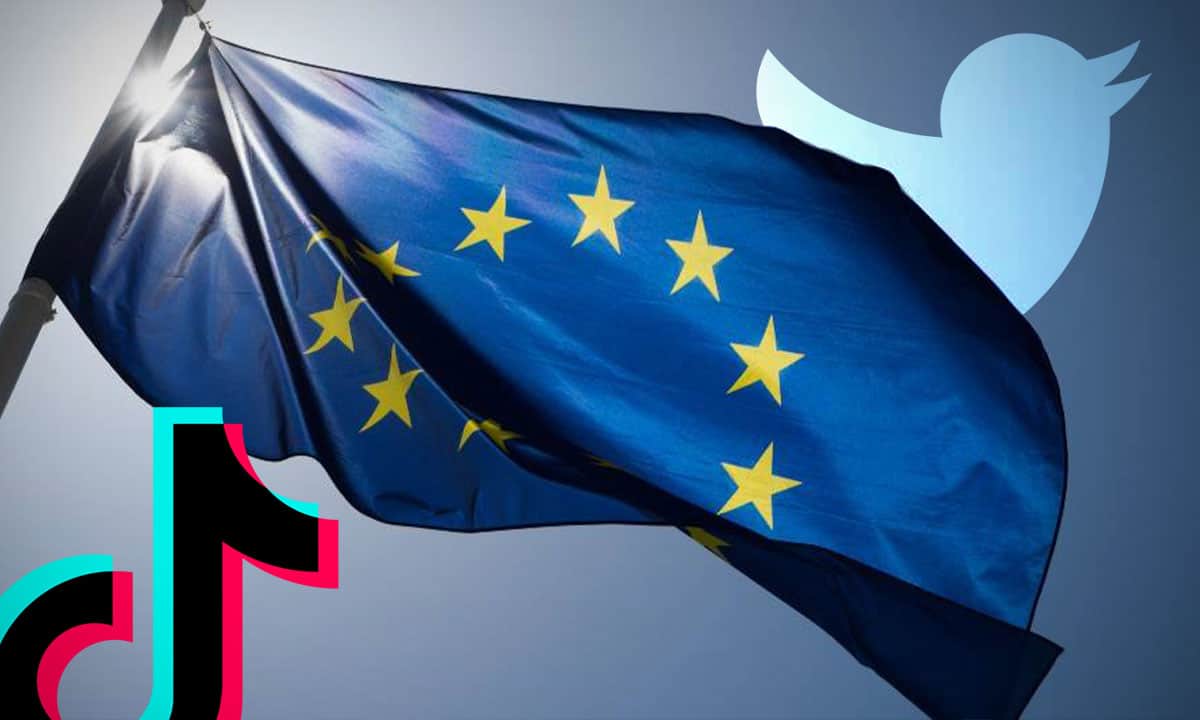 union europea tiktok twitter meta