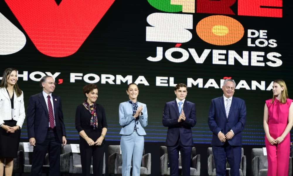 Claudia Sheinbaum participa en el XV Congreso de Jóvenes de la UP