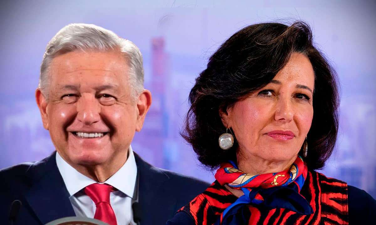 Ana Botín de Santander se reúne con AMLO y se compromete a continuar con la inversión en México