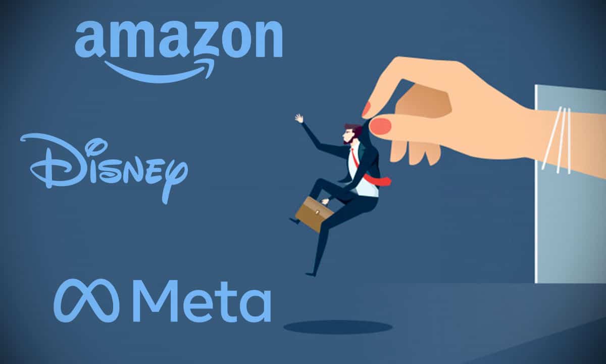 Amazon Disney y Meta siguen con los despidos