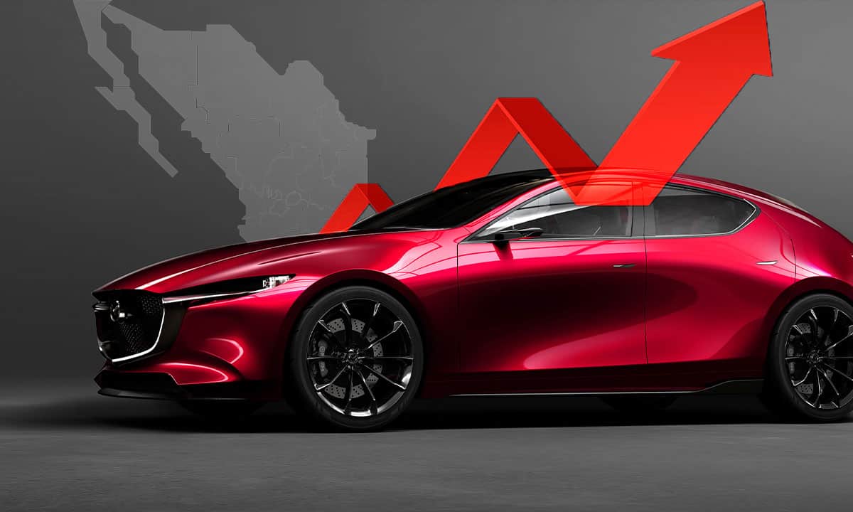 Mazda reporta un incremento de 23 en sus ventas en México